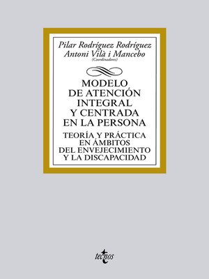 cover image of Modelo de atención integral y centrada en la persona